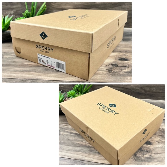 NIB Sperry Top Sider Crest Faux Fur High Top Sneaker Animal Print Tan 9M 40 - Picture 11 of 12